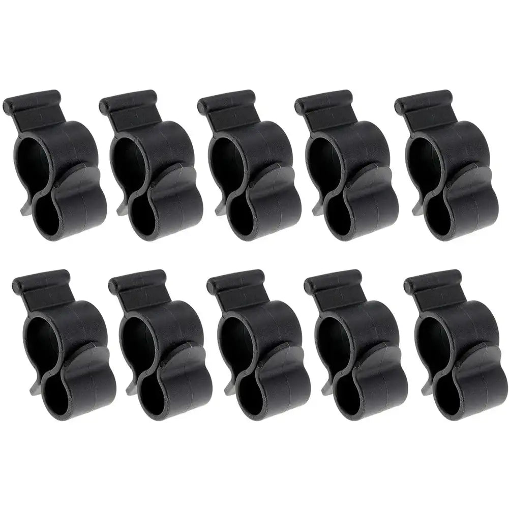 10 Pcs Camping Awning Hooks Clips RV Tent Hangers Light Hanger For Caravan Camper Multi Use RV Traveling Tent Clip Light Hanger - Lootquake