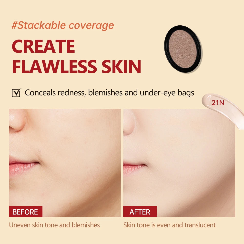 Cushion Foundation Refill Waterproof Covering Foundation Cosmetics Korean Makeup Bb Cream Foundation Tone Up Cream Water Proof