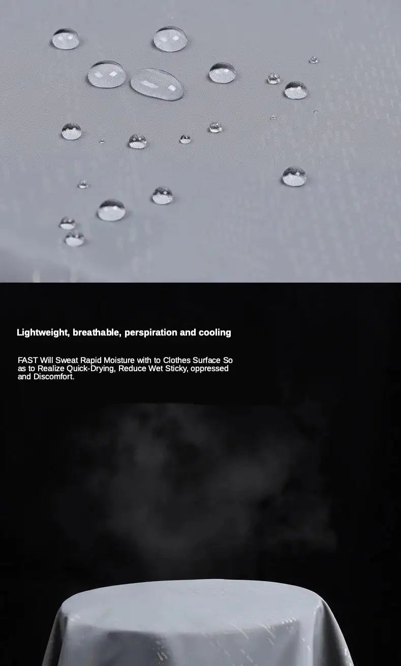 Camping Waterproof Jacket Men Women Windbreaker Men Raincoat Rain Jacket Men Waterproof Hiking Climbing Clothes Sun Protection - Lootquake