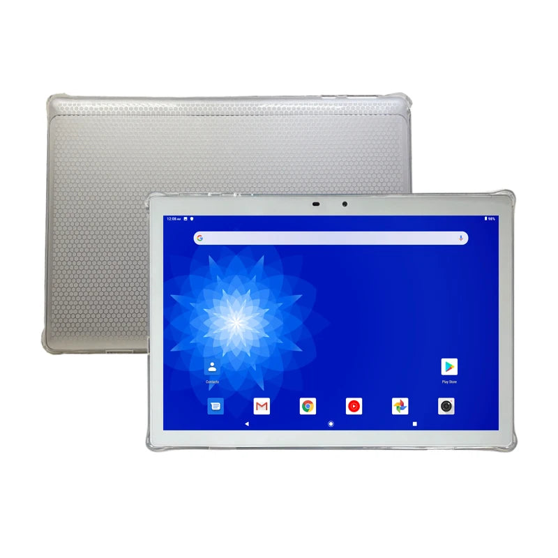 Étui cadeau en silicone K30, 2 Go de RAM, 32 Go de ROM, écran 10,1 pouces, MTK9863, Android 9.0, appel téléphonique, tablette PC, quad-core, caméra frontale, Wi-Fi, cartes SIM