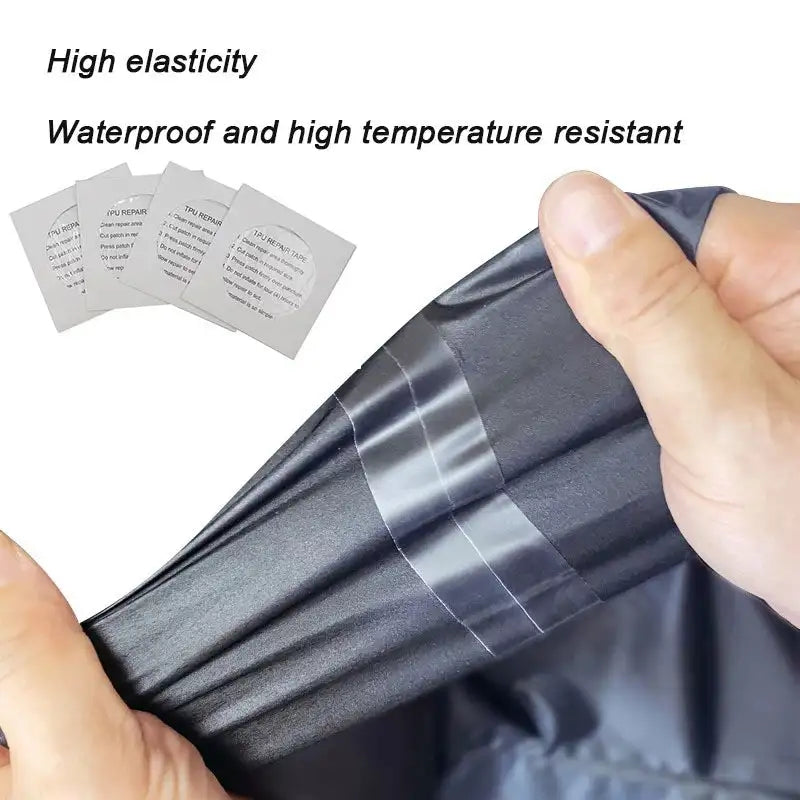 5Pcs Repair Tape TPU Waterproof Transparent Self Adhesive Inflatable Toy Pool Patches Outdoor Tent Jacket Patch Accessories - Lootquake