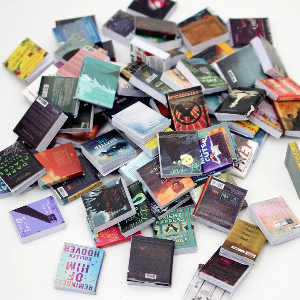 10pcs New Miniature Dollhouse Magazines Books Model for Blyth BJD Doll Accessories - Lootquake