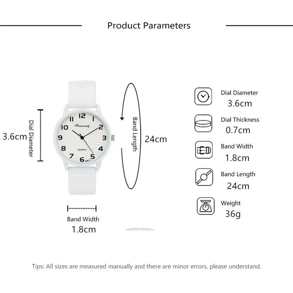 Fashion Lady Hot Sales Watches Leisure Grey Digital Simple Women Quartz Watch Sports Silicone Strap Ladies Clock Wristwatches - Lootquake
