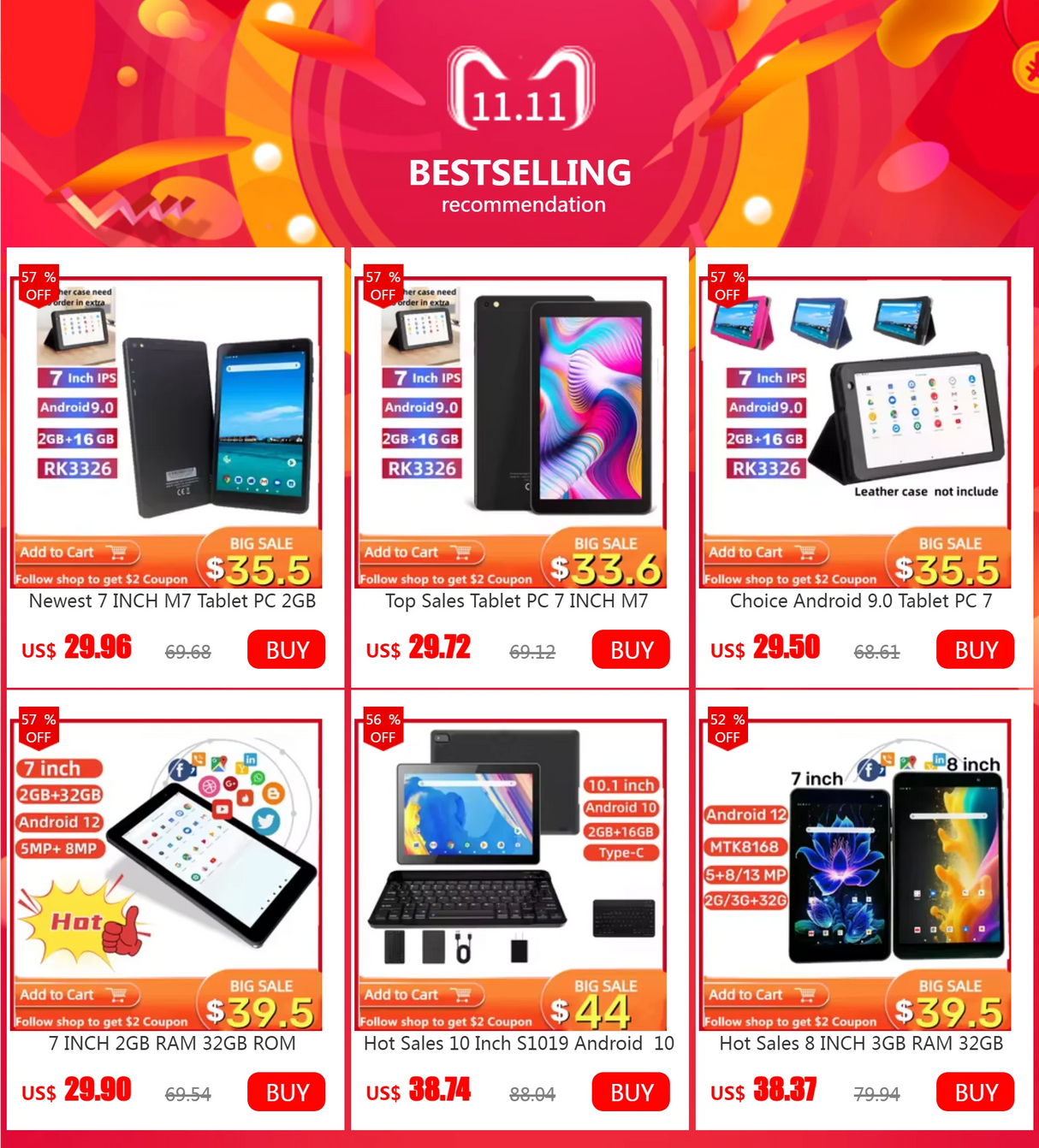 Tablette Android 8.0 M106 de 10,6 pouces, 4G, 2 Go de RAM, 32 Go de ROM, processeur MTK9797 Quad Core, double caméra, résolution 1920 x 1200 IPS, grande promotion 2024