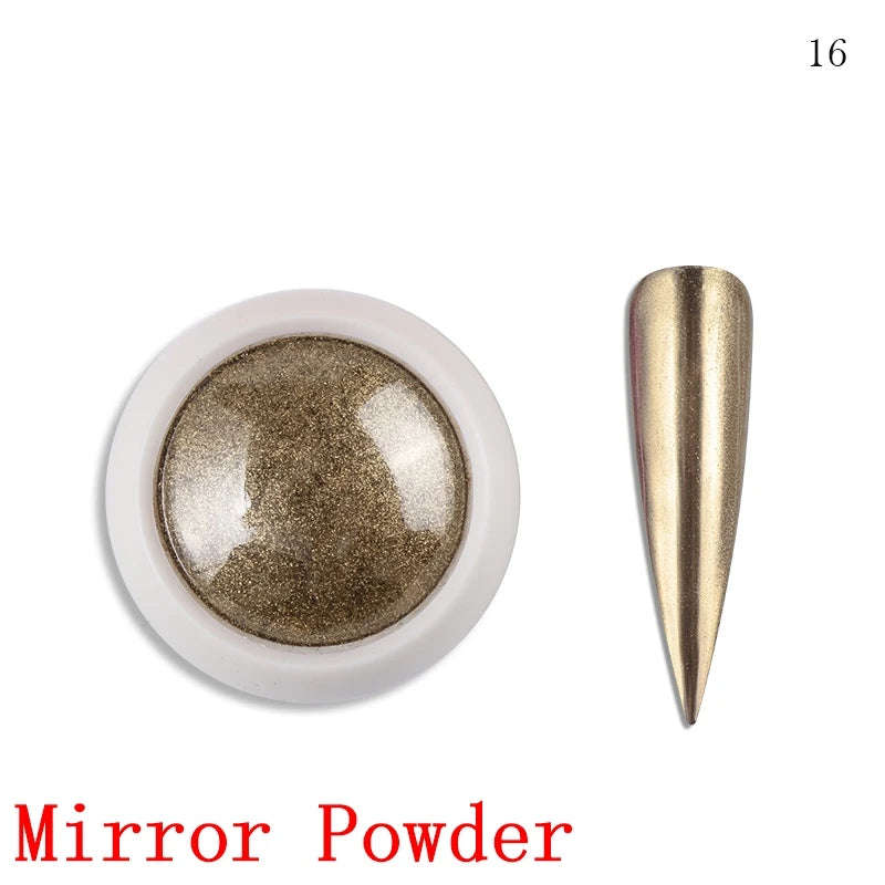 8ml Silver Mirror Metallic Nail Gels Polish UV Soak Off Paint Gel Polish Flower Drawing Gold Superbright Nails Lacquer UV Gel #*