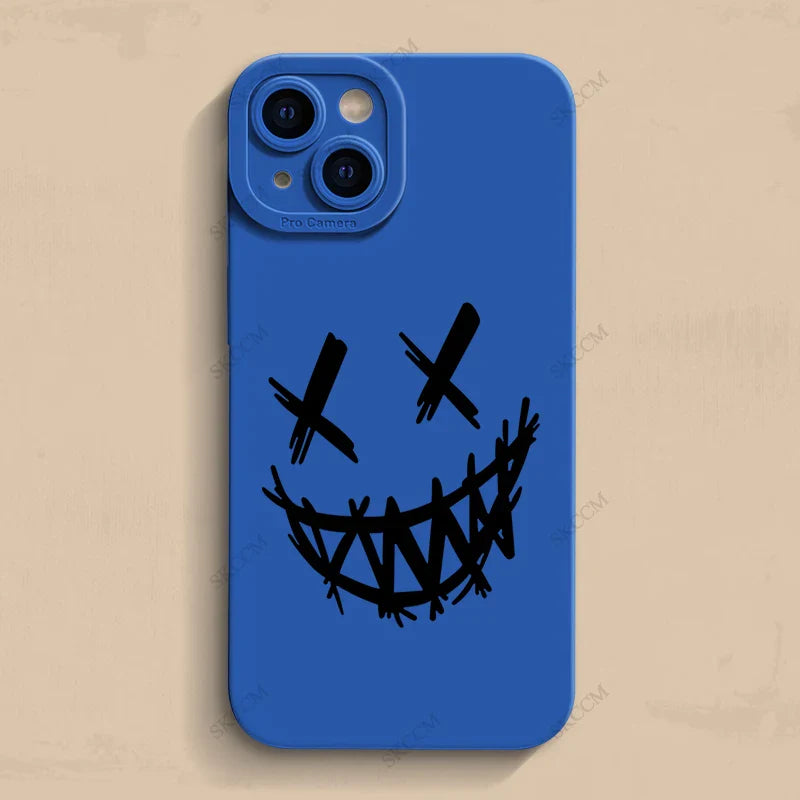 Smiling Devil Phone Case For iPhone