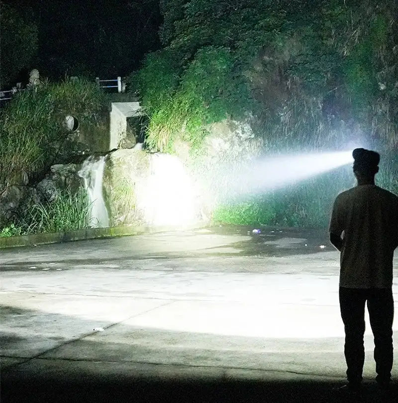 1000000LM XHP360 High Power Fishing Headlamp Rechargeable Light Headlight Camping Hiking Led Flashlights Power Bank Head Lamp - Lootquake