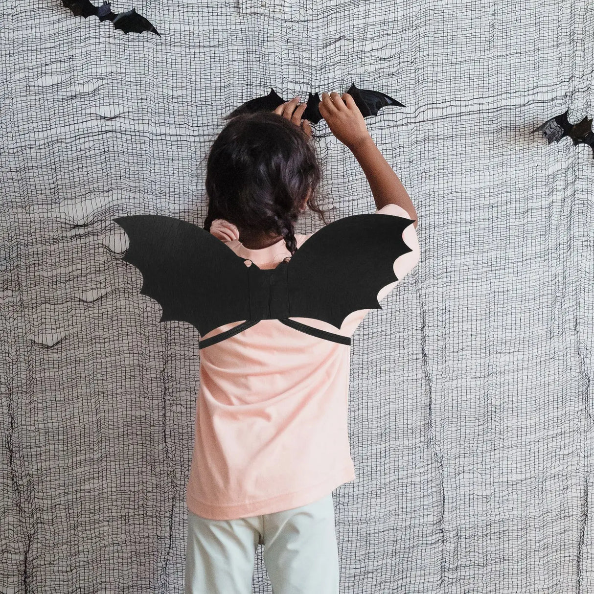 Accesorio de disfraz de ala de murciélago para Halloween, accesorio de actuación para niños y niñas, disfraz de gato para Halloween, productos para mascotas, accesorios únicos