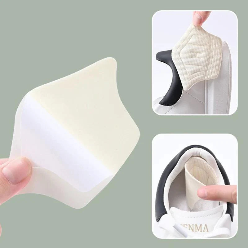 3pairs/6pairs Insoles Patch Heel Pads for Sport Shoes Back Sticker Adjustable Size Antiwear Feet Pad Cushion Insert Insole