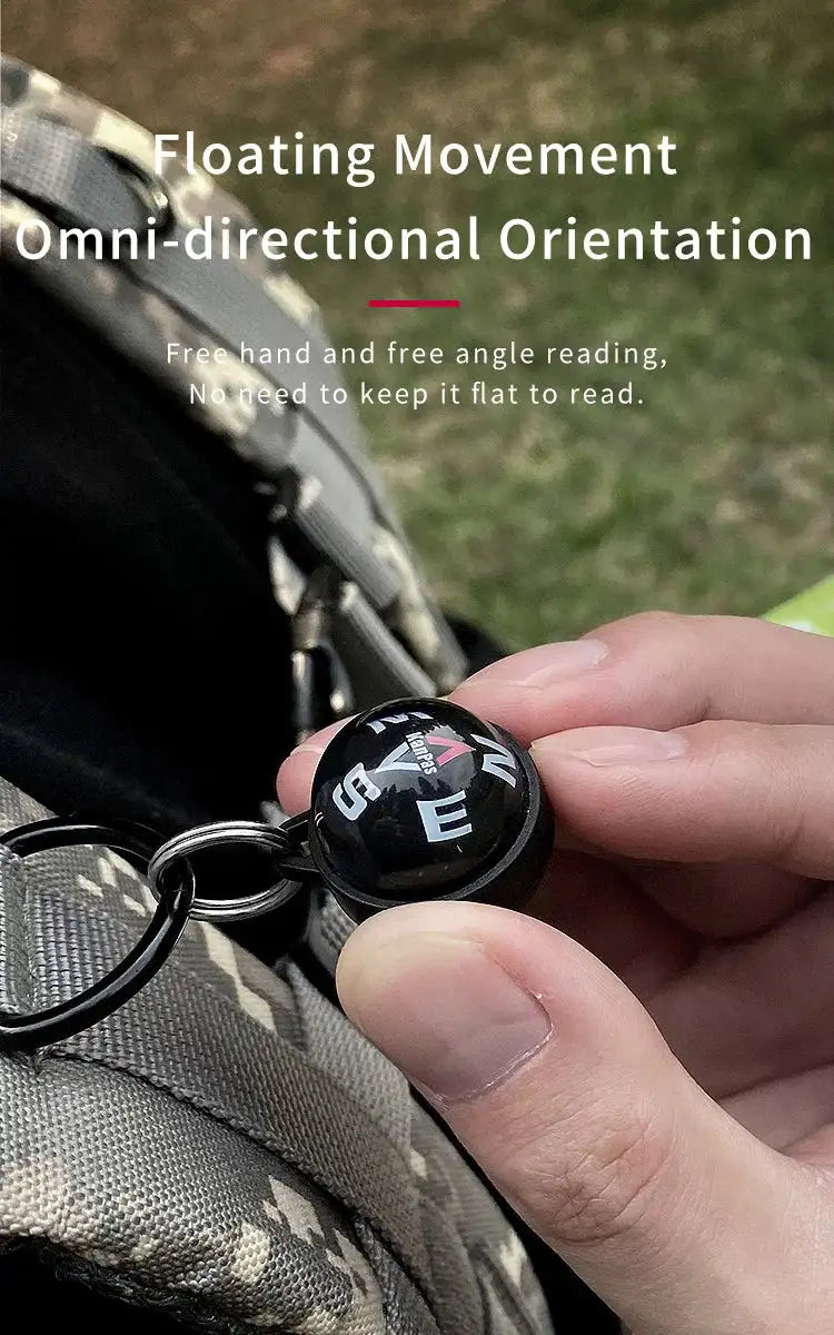 Kanpas Outdoor compass ball/ Mini innovative Compass ball for camping, backpacking, hiking/ EDC-V20 - Lootquake