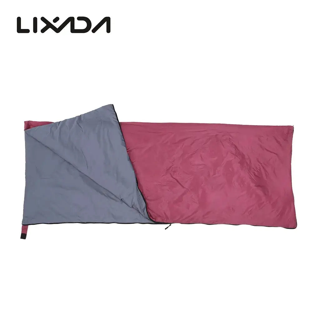 Saco de dormir portátil para exteriores Lixada de 190 x 75 cm, para acampar, viajar, senderismo, multifunción, ultraligero, 680 g, para mochileros.