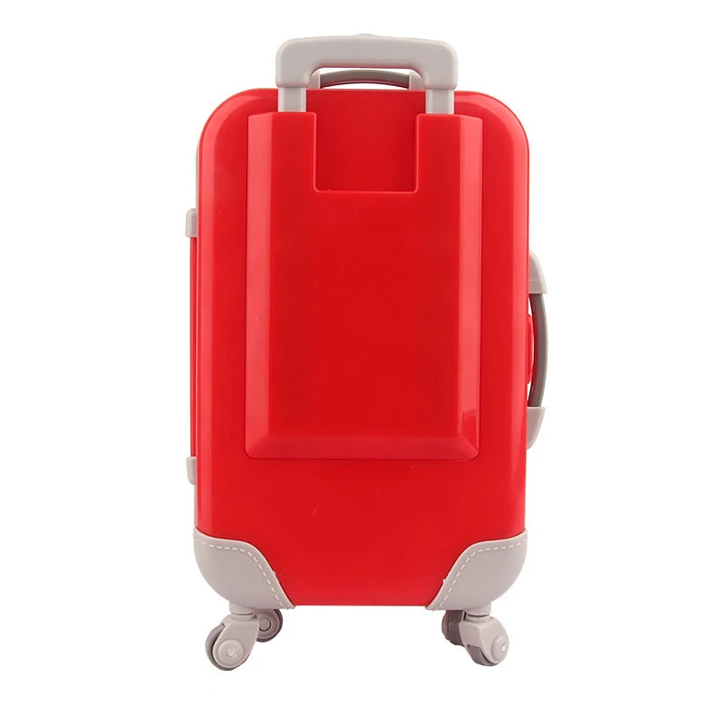 Doll Accessories Suitcase Fit For 18 Inch American Dolls 43Cm Baby Reborn Doll Clothes Storage Box Toy Gift - Lootquake