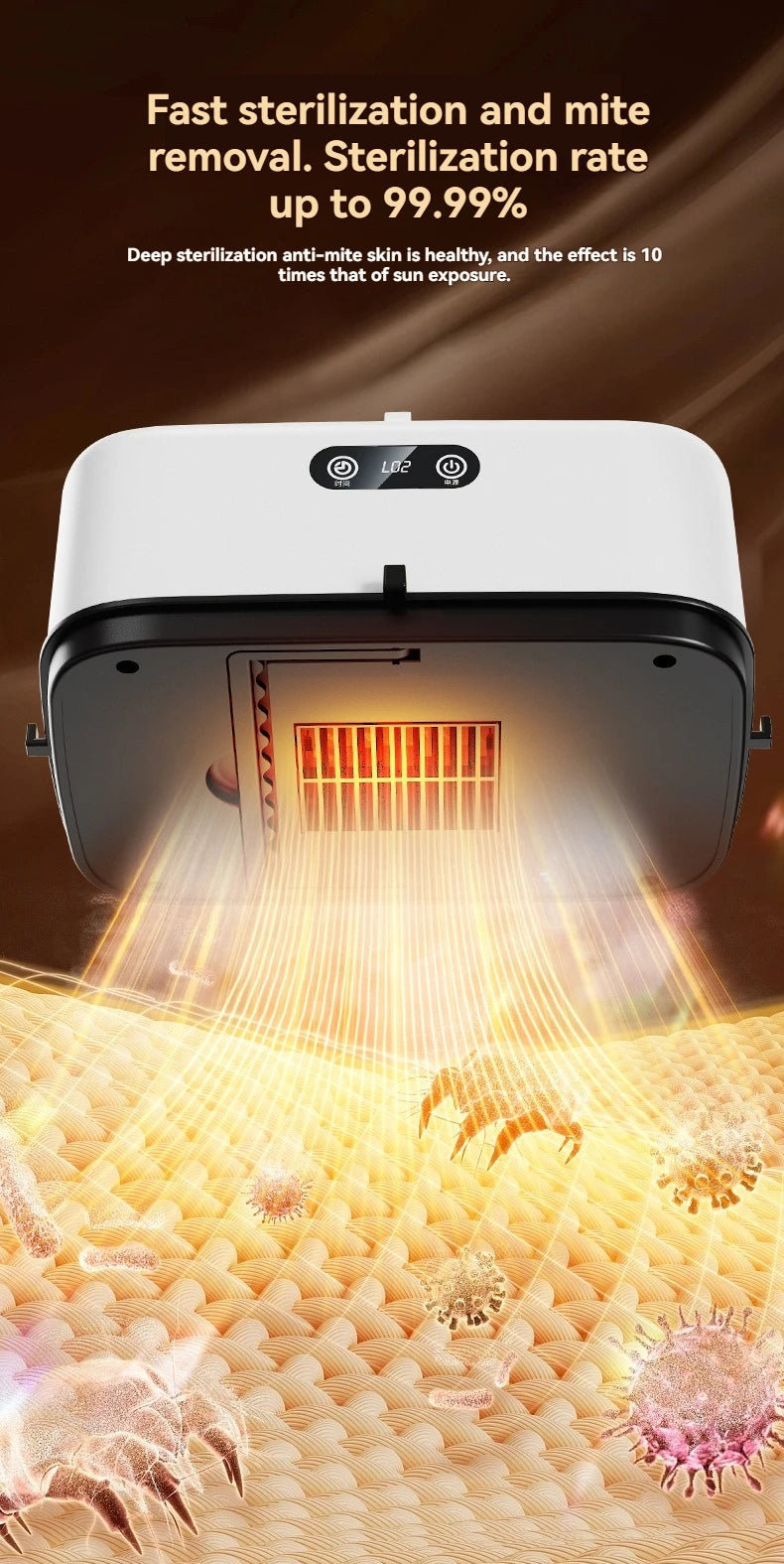 Mini sèche-linge portable pliable et électrique, intelligent, à séchage rapide et minuté, avec sac de séchage, compact et de voyage