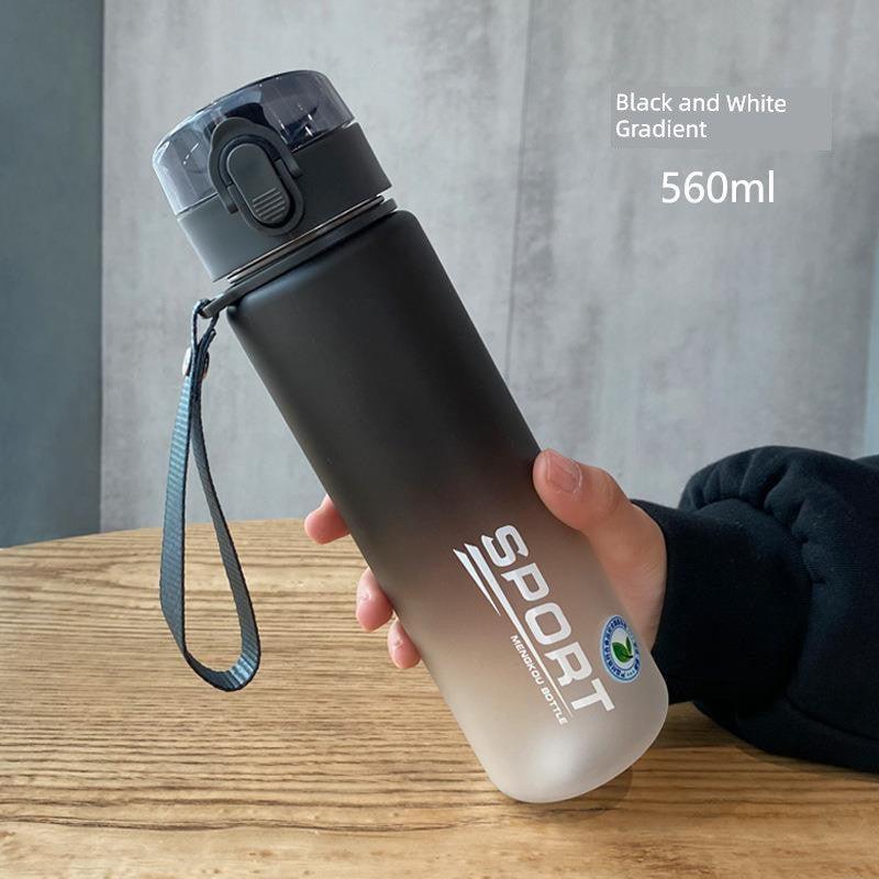 Casino Frosted Sports Water Cup Plastic Handy Cup Men and Women Creativity Portable Student Kettle with Lid Sports Bottle