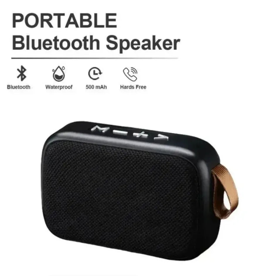 Barra de sonido inalámbrica portátil con Bluetooth 5.0, batería de 500 mAh, altavoces HIFI personalizados de alta calidad para deportes en interiores y exteriores.