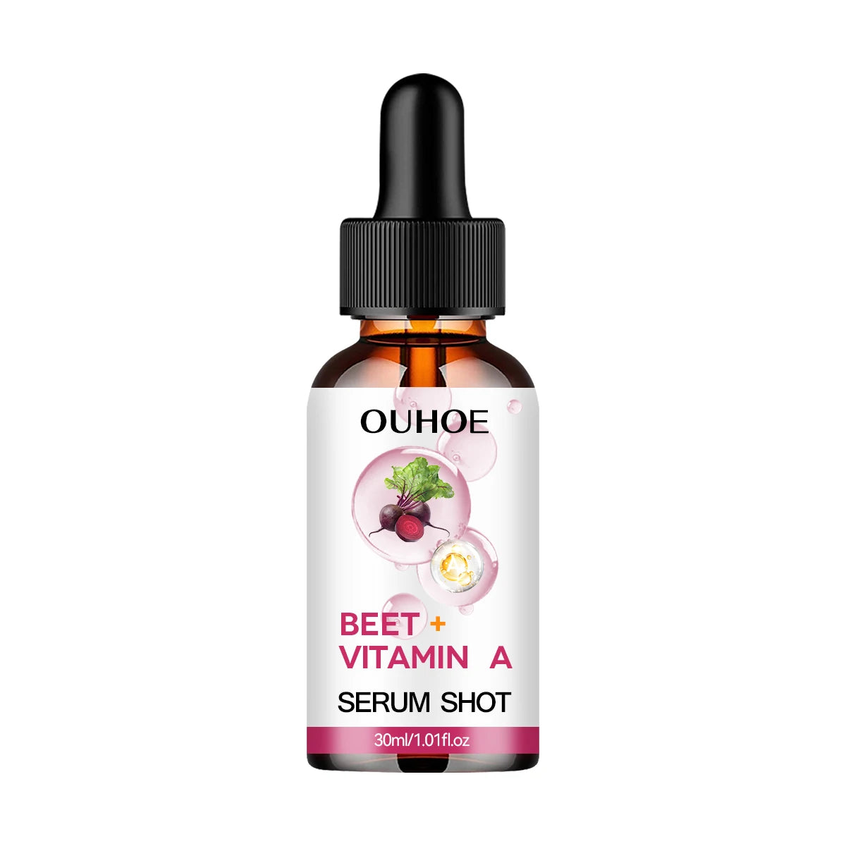 Esencia facial con vitamina A, hidratante profunda, nutritiva, reparadora, reafirmante, atenúa líneas finas, producto de belleza para el cuidado facial.