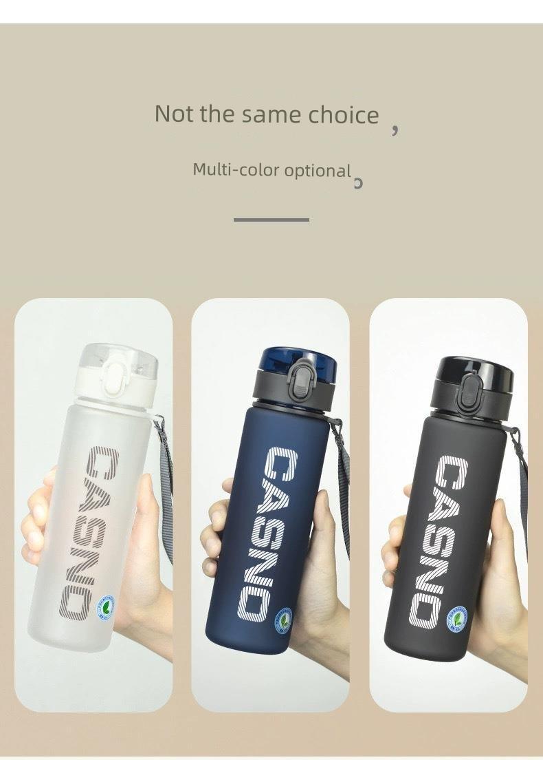 Casino Frosted Sports Water Cup Plastic Handy Cup Men and Women Creativity Portable Student Kettle with Lid Sports Bottle