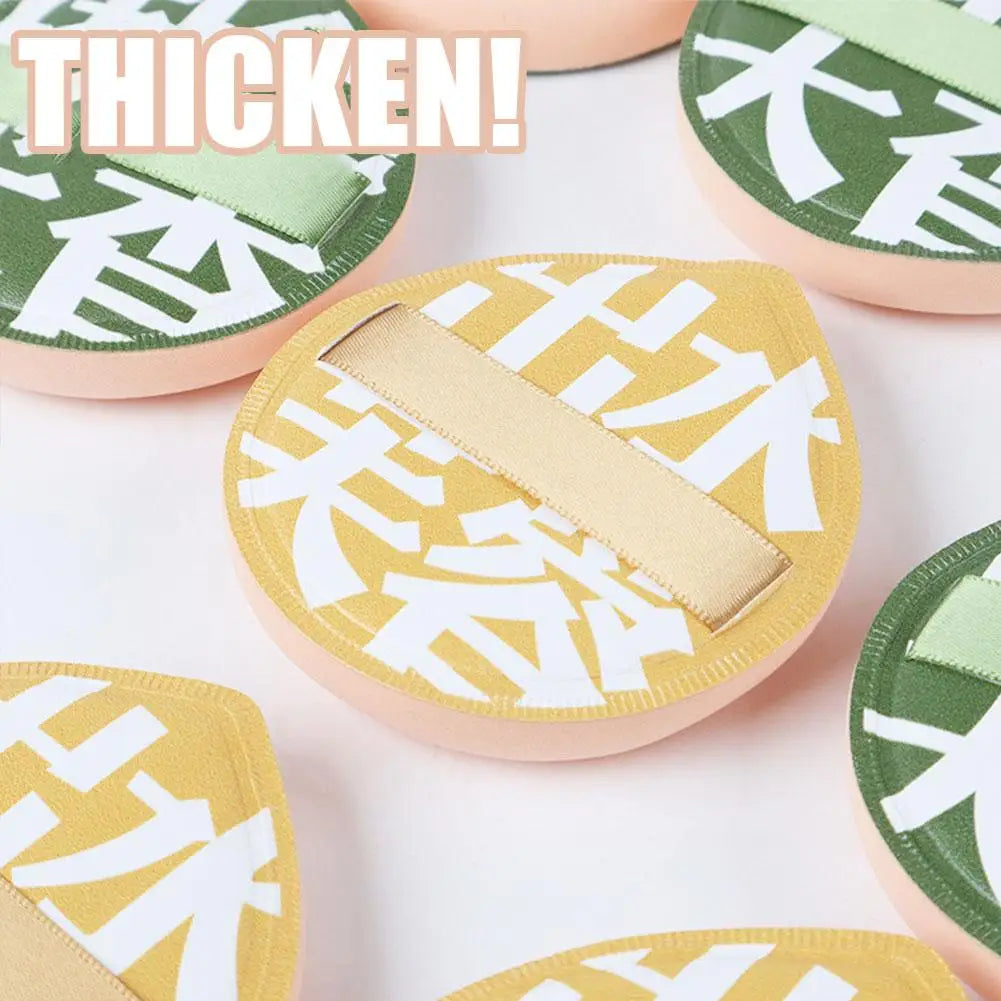 Esponjas de maquillaje súper gruesas y suaves, de algodón, grandes, para polvos húmedos, para base líquida en seco, Q7w7