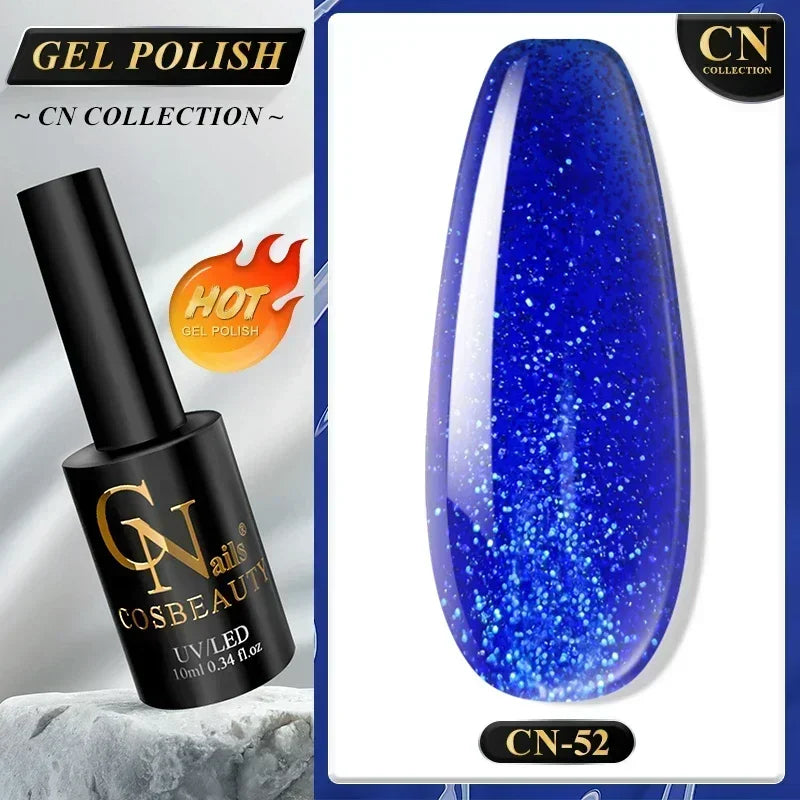 Esmalte de uñas CNails sin necesidad de limpiar, capa superior de gel transparente, capa base de gel, barniz de secado rápido, capa superior UV/LED, accesorios para decoración de uñas, esmalte de uñas mate