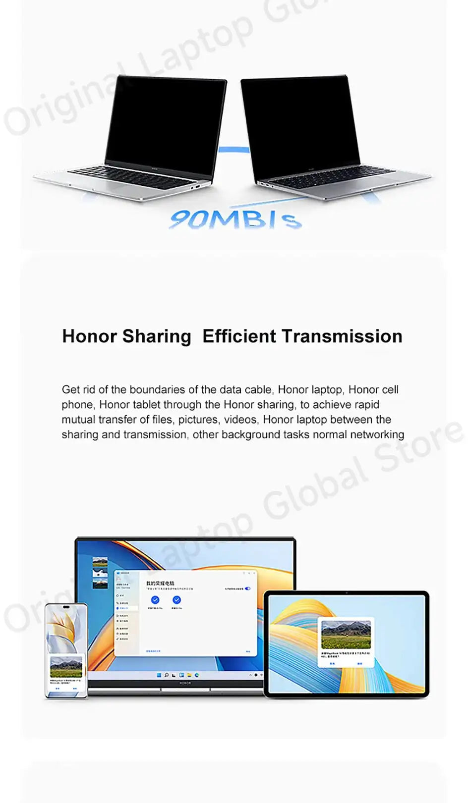 Honor Laptops X14/X16 2024 Riptide Edition R5 7640HS 16GB 512GB/1TB/2TB 60Hz IPS Screen 60Wh Ultra Large Battery Capacity Laptop - Lootquake