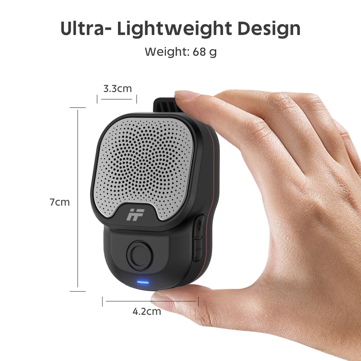 Enceinte Bluetooth AIFA de haute qualité, mini, portable, puissante, sans fil, stéréo, étanche, pour extérieur, fête, sport, vélo