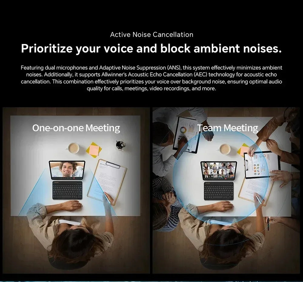 Nouvelle tablette Teclast T60 AI Allwinner A733 Octa-Core 12 pouces 2K HD TDDI écran 6 Go RAM 128 Go ROM Android 15 WiFi6 8000 mAh 13MP + 5MP