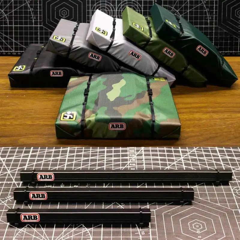 Simulated Tent Bag Side Tent Mood Accessory for 1/8 1/10 RC Track Car Traxxas TRX4 Defender Bronco AXIAL SCX10 RC4WD Decoration - Lootquake