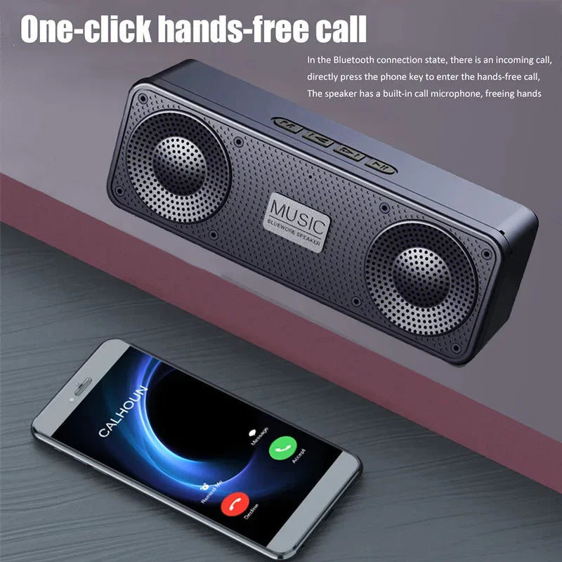 Altavoz inteligente creativo inalámbrico Bluetooth S18, audio para teléfono móvil, computadora, subwoofer para exteriores, radio conveniente