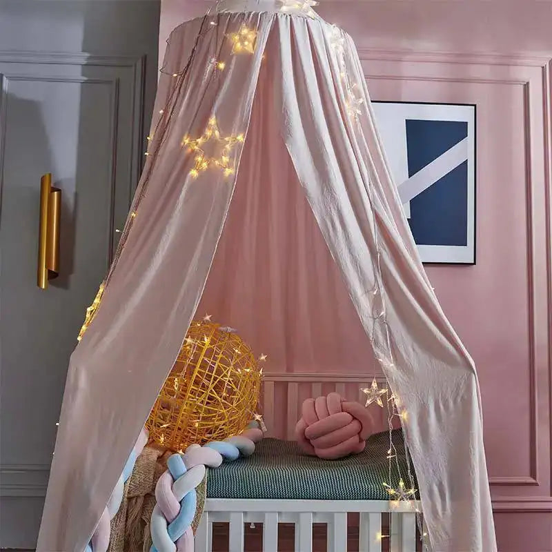 Kids Mosquito Net Baby Crib Curtain Hanging Tent Bed Decor Girl Princess Hanging Bed Canopy Living Corner Play Reading NookDecor - Lootquake