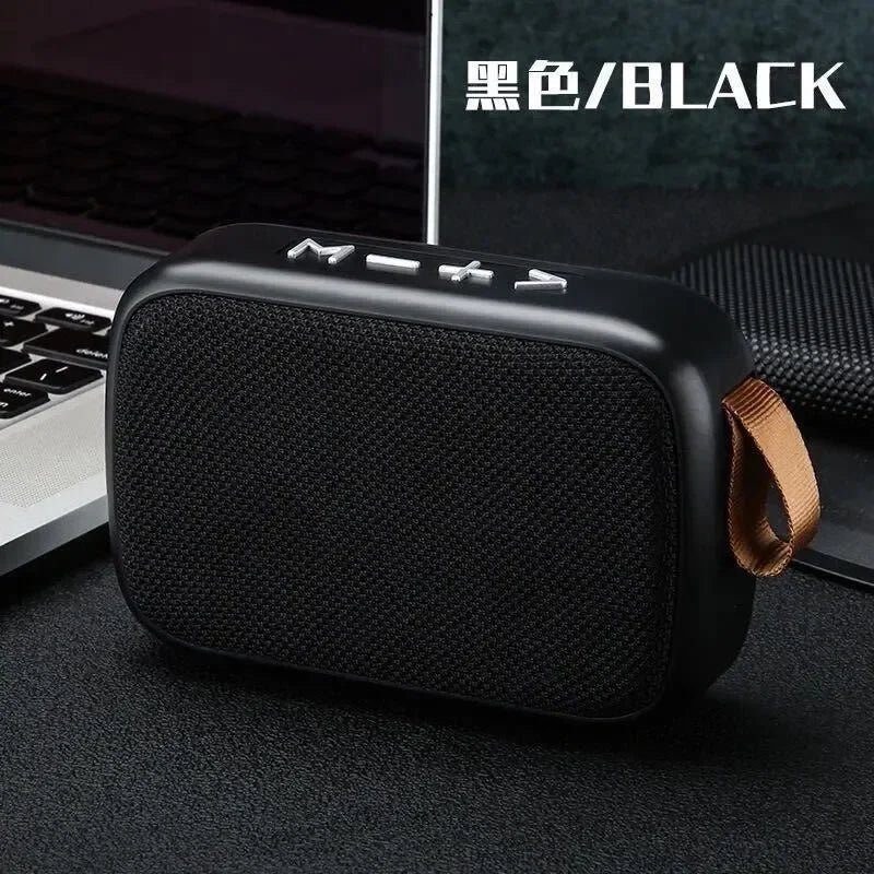 Altavoz Bluetooth inalámbrico para teléfono móvil, subwoofer, anunciador de voz de pago de alto volumen, altavoz pequeño con ranura para tarjeta