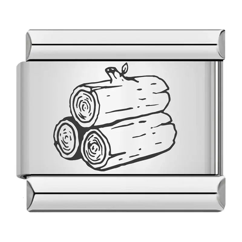 1pc New Designer Exploration Hotel Map Tent Charm Links Fit 9mm Bracelet Stainless Steel Jewelry DIY Making Bangle - Lootquake