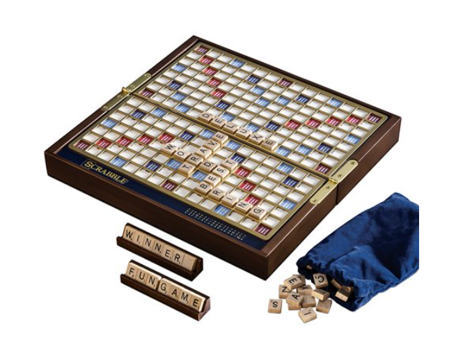 Scrabble Deluxe Travel Edition Game