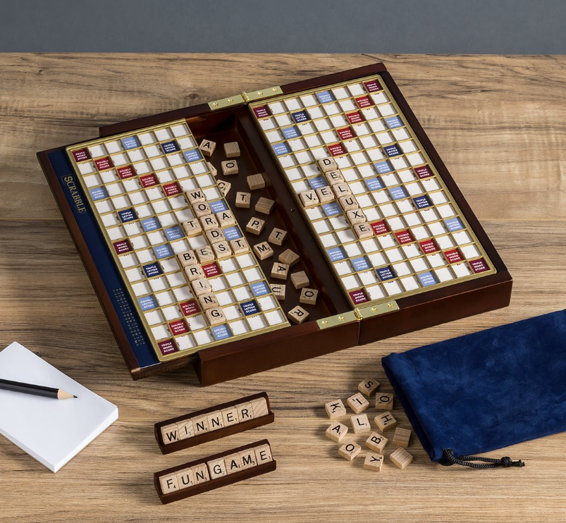 Scrabble Deluxe Travel Edition Game