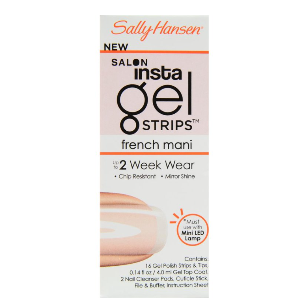 SALLY HANSEN Pro Salon Insta-Gel Strips Manicure (Combo Kit Set)