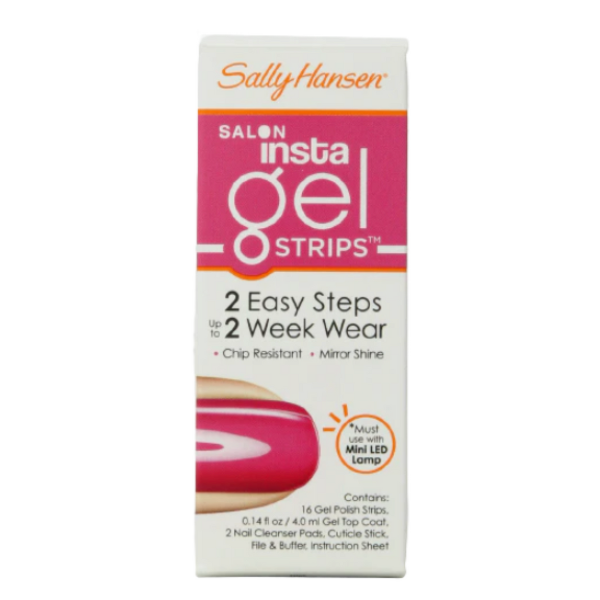 SALLY HANSEN Pro Salon Insta-Gel Strips Manicure (Combo Kit Set)