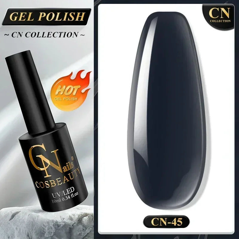 Esmalte de uñas CNails sin necesidad de limpiar, capa superior de gel transparente, capa base de gel, barniz de secado rápido, capa superior UV/LED, accesorios para decoración de uñas, esmalte de uñas mate