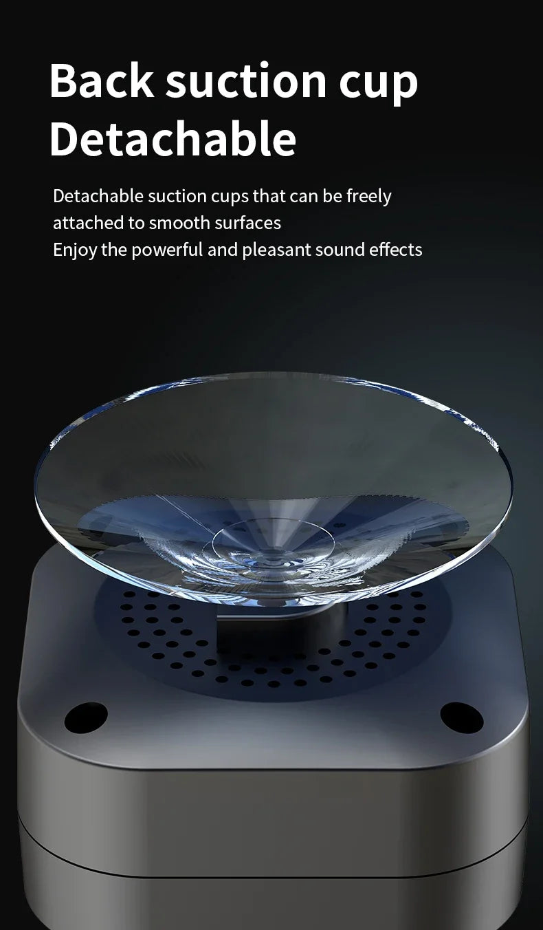 Altavoz Bluetooth inalámbrico, portátil, estéreo, envolvente, subwoofer, para exteriores, minialtavoz Bluetooth pequeño.