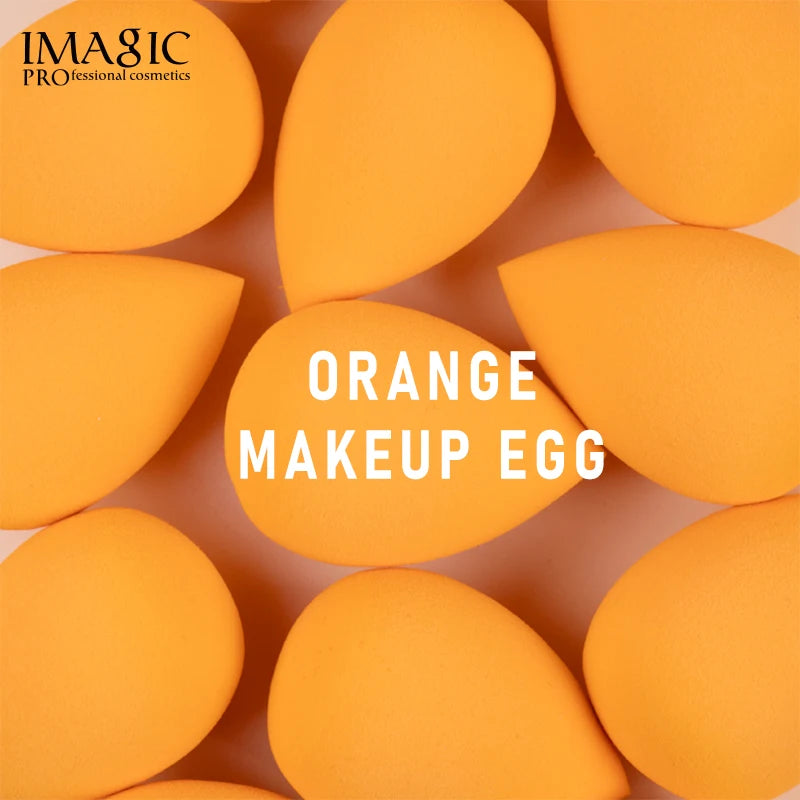 IMAGIC 10Pcs/Kit Makeup Sponge Set Soft Colorful Cosmetic Puff Powder Foundation Beauty Tool Wholesale Women Beauty Makeup Tool