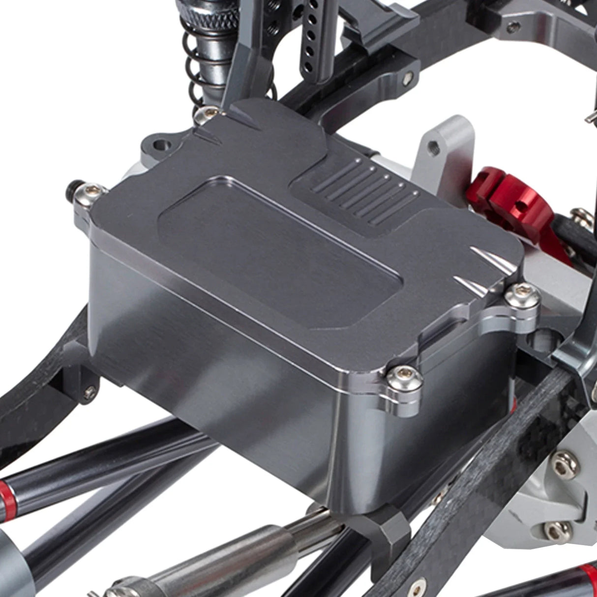 313mm Wheelbase All Metal Chassis Kit with Portal Axle Carbon Rails for 1/10 RC Crawler SCX10 Rock Off Road Truck Rigs - Lootquake