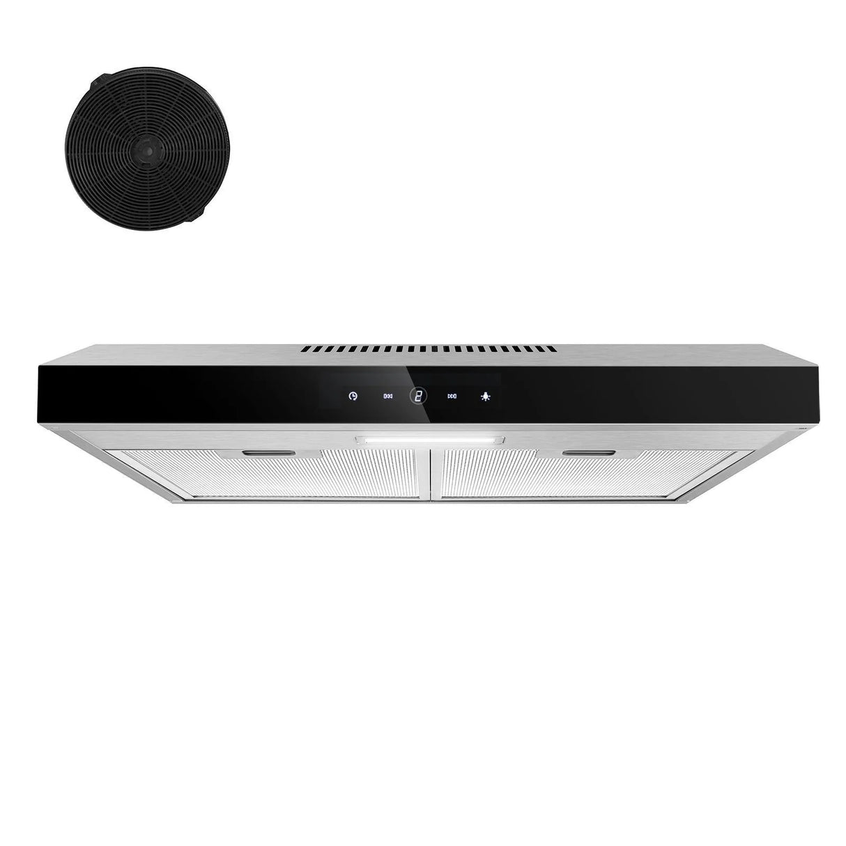 Hotte aspirante à LED TopStrong 60 cm à recirculation d'air sous meuble EUTF2360