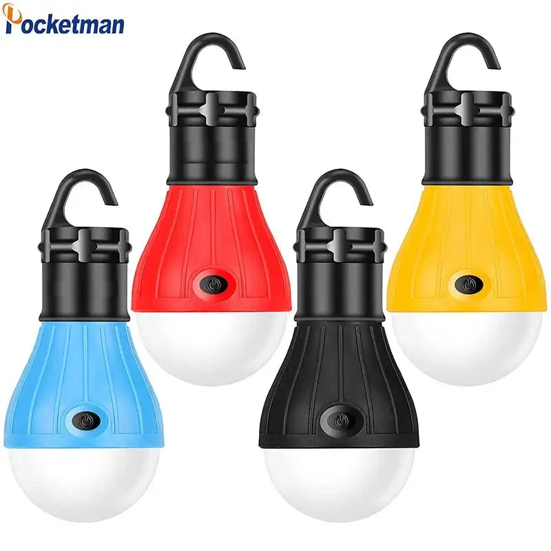 Mini LED Lamp Bulbs Outdoor Camping Light Night Market Lamp Tent Lights Waterproof Emergency Lantern Hanging Lights - Lootquake