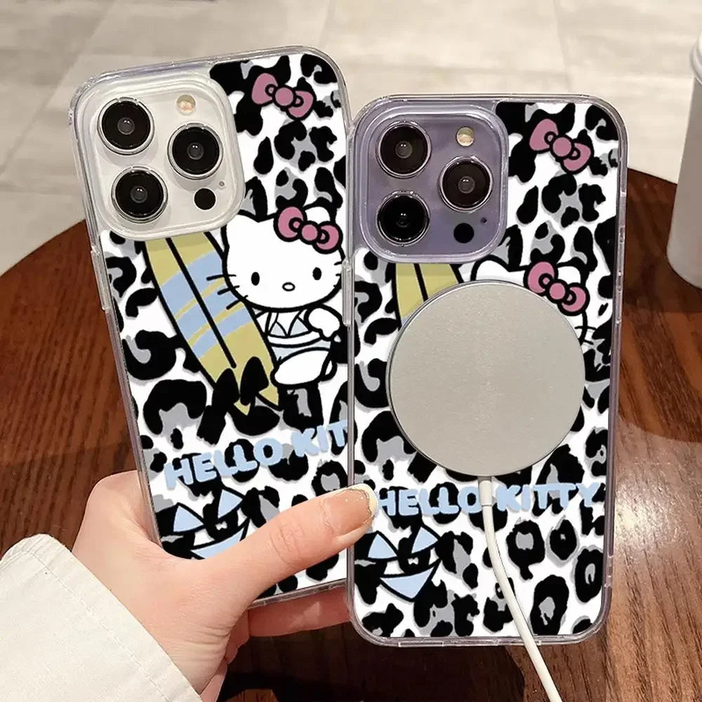 Phone Case Shell Kitty Cat Anime Accessory Brithday Gift For iPhone