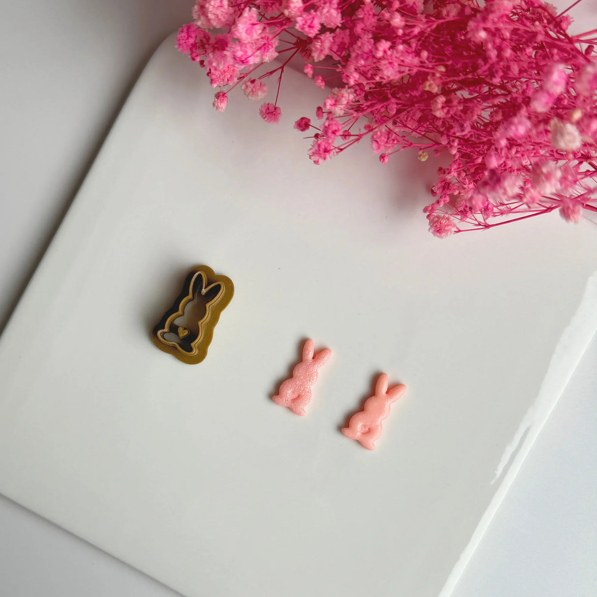 Easter Series Cute Cartoon Rabbit Carrot Shape Polymer Clay Cutters For DIY Earrings Jewelry Makings Embossing Cutting Die - Lootquake