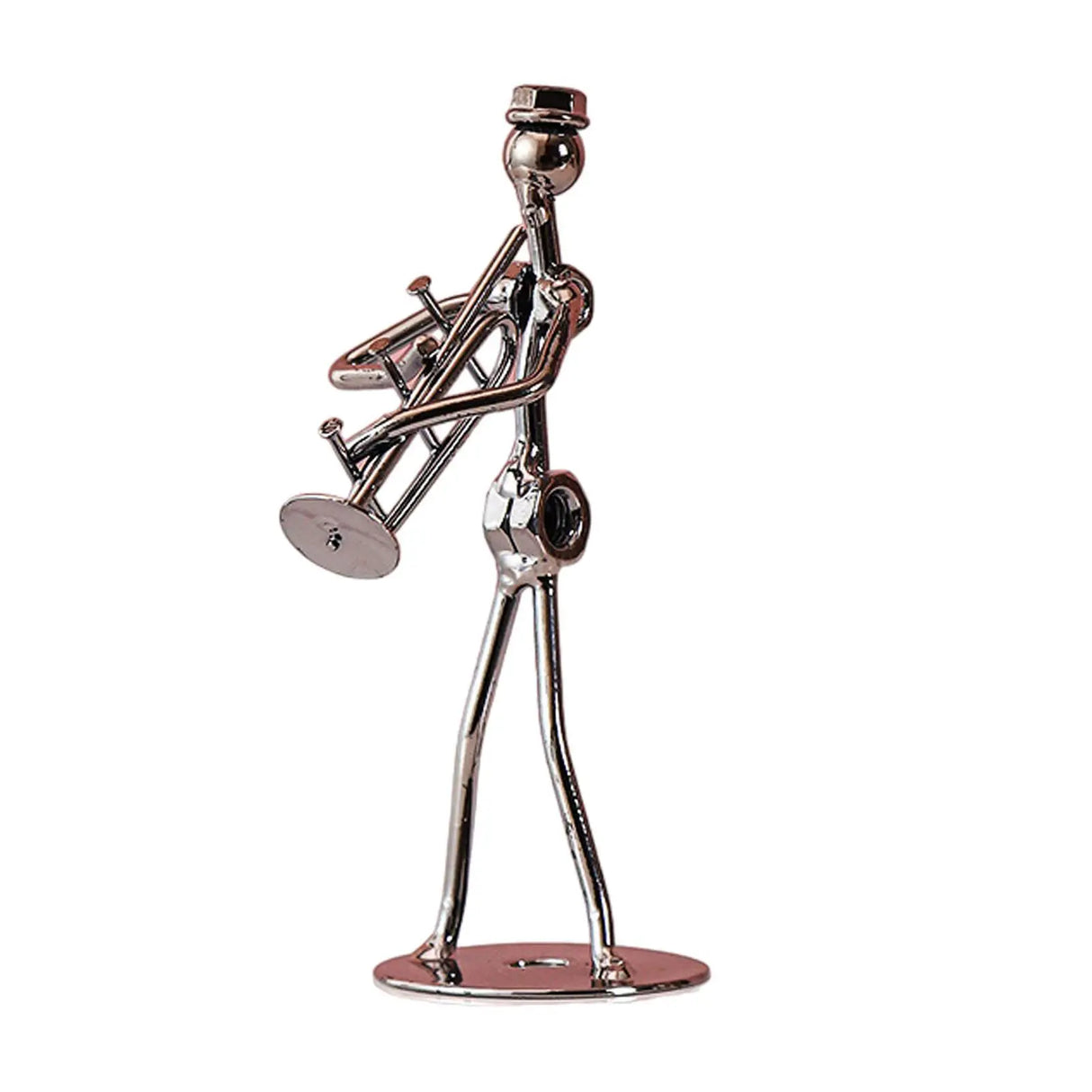 Musical Man Statue Musician Tabletop Figurine for Tabletop Spring Office