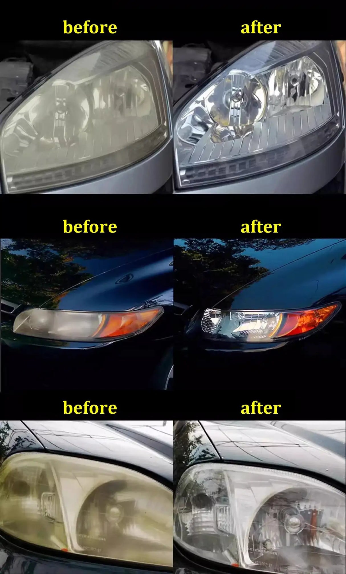 Headlight Restoration Polishing Headlamp Scratch Remover Repair Cleaning Paste Remove Oxidation Headlight Polish Liquid LHB-16 - Lootquake