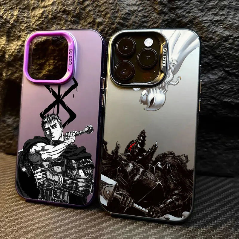 Funda para teléfono del anime japonés Berserk Guts Griffith