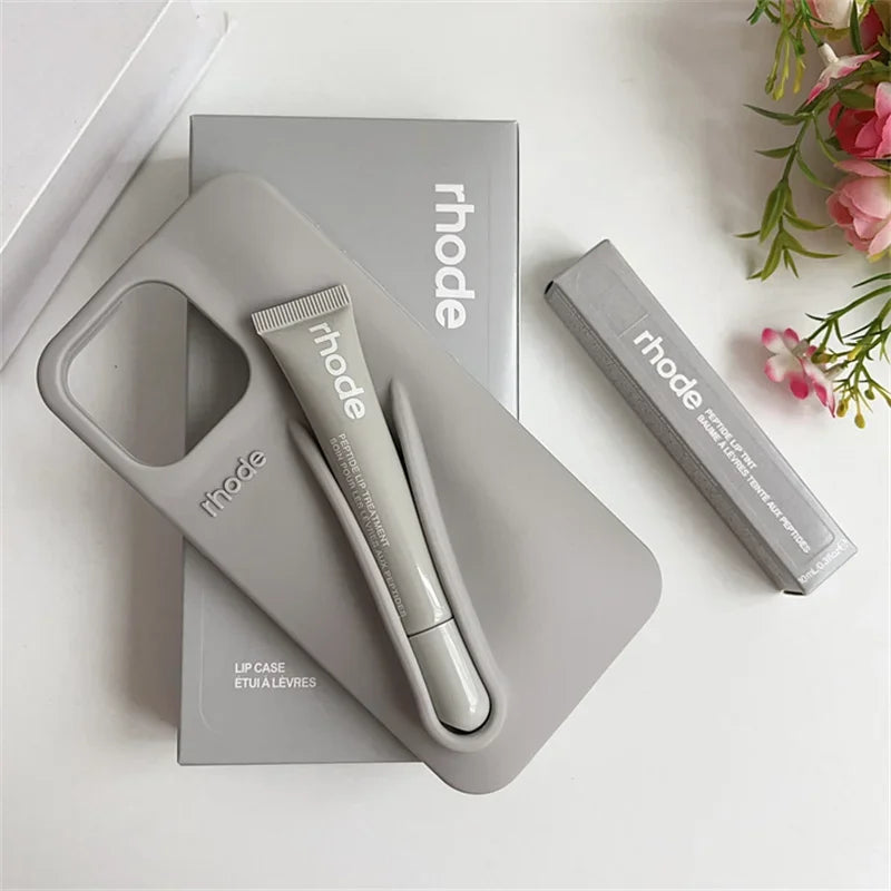 Full Set Rhode Phone Case - Lip Case, Peptide Lip Tint & Gift Box