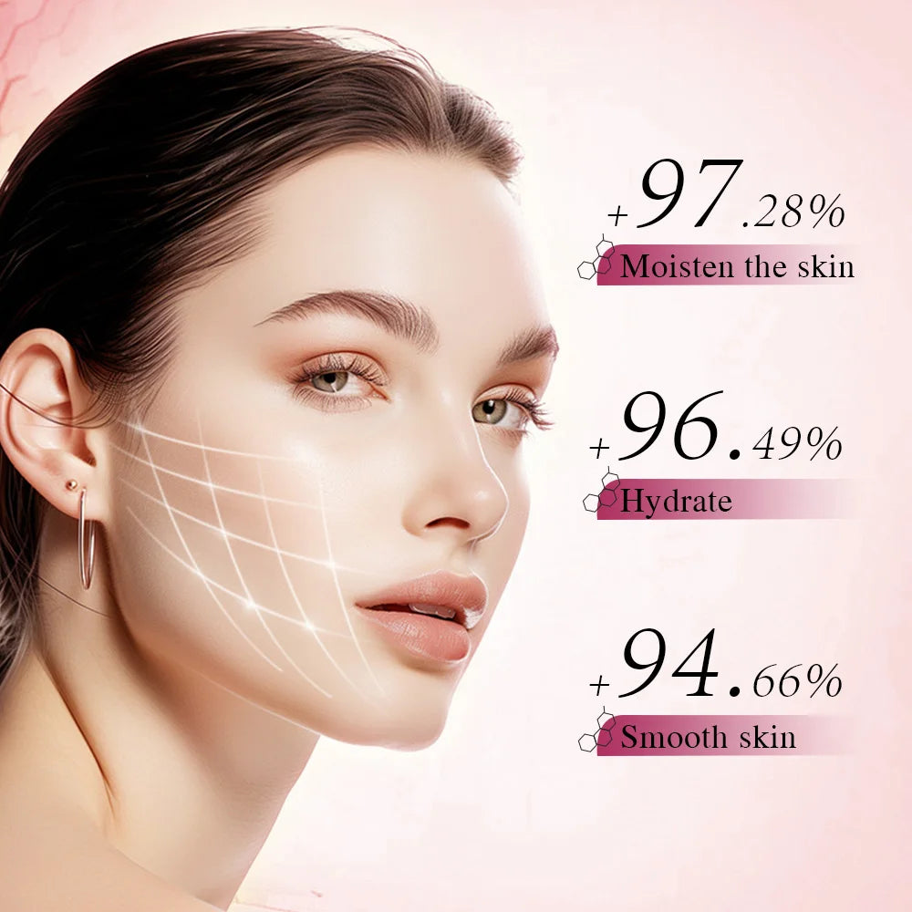 Esencia facial con vitamina A, hidratante profunda, nutritiva, reparadora, reafirmante, atenúa líneas finas, producto de belleza para el cuidado facial.