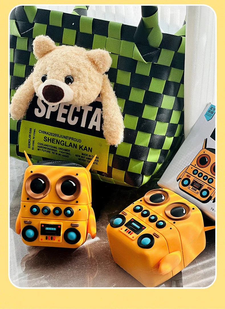 Wireless Bluetooth Speakers TK-200 Desktop Decoration Portable Outdoor Smart Music Player IP65 Waterproof Support TF Card