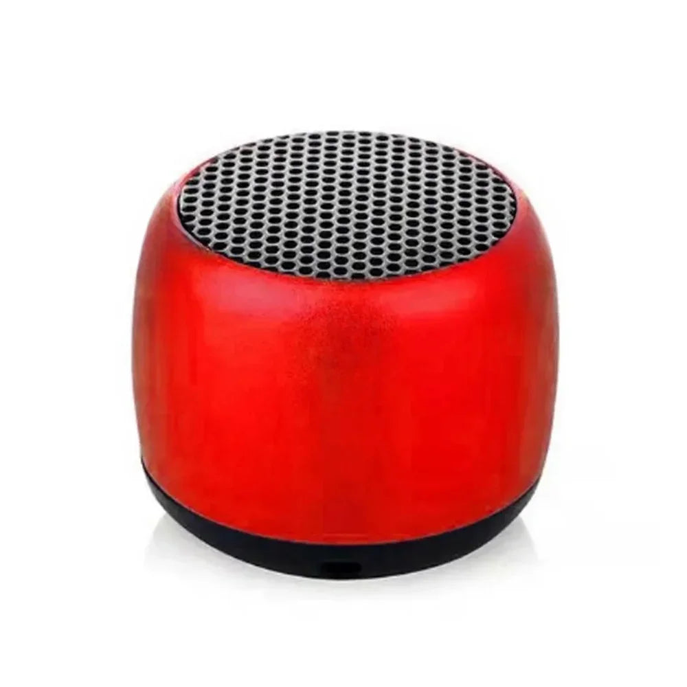 Mini altavoz Bluetooth con sonido HD y graves, el altavoz inalámbrico más pequeño para teléfono, PC y tableta con botón para selfies y función de llamada.
